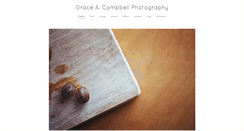 Desktop Screenshot of graceacampbell.com